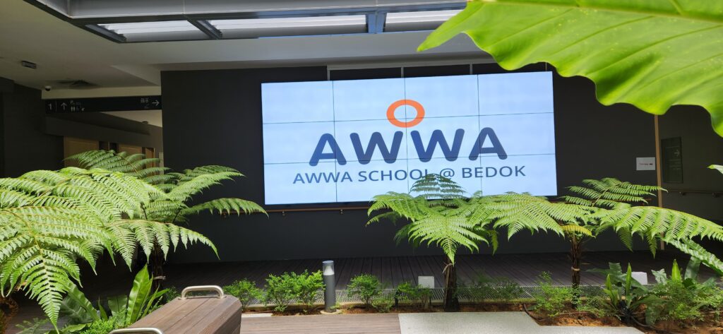 awwa-school-lcd-video-wall