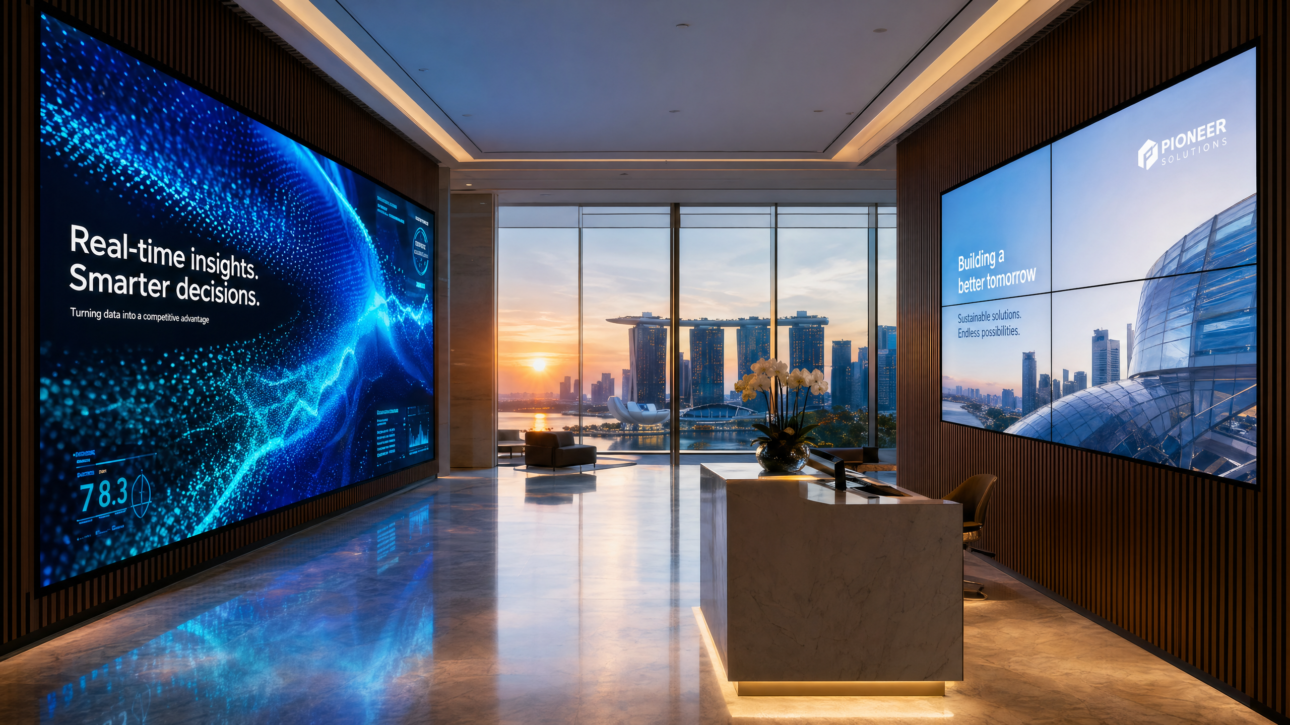 LED Video Walls vs LCD Video Walls: Which Is Right for Your Singapore Business?